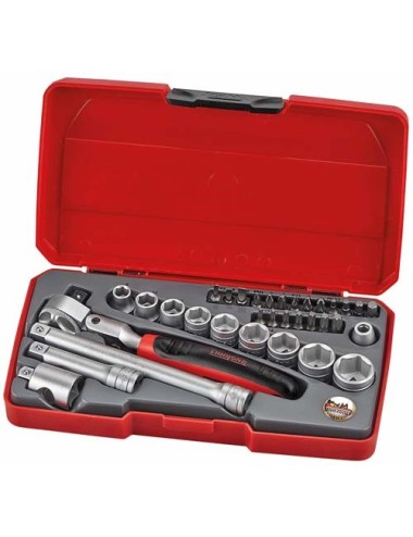 Juego de Llaves de Vaso 3/8" de 34 piezas T3834S