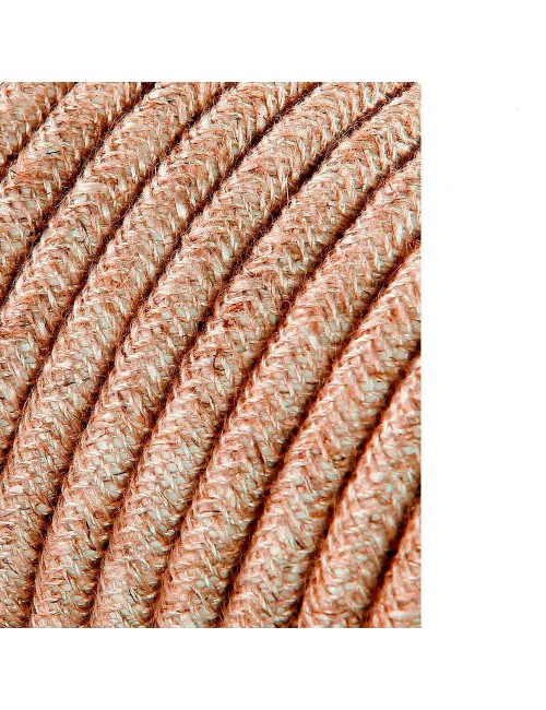 Carrete cable cordón tubular h03vv-f 2 x 0,75 mm lino, 25 m