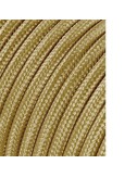 Carrete cable cordón tubular h03vv-f 2 x 0,75 mm oro oscuro, 25 m