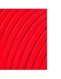 Carrete cable cordón tubular h03vv-f 2 x 0,75 mm rojo, 25 m