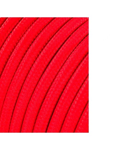 Carrete cable cordón tubular h03vv-f 2 x 0,75 mm rojo, 25 m