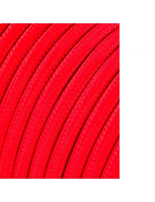 Carrete cable cordón tubular h03vv-f 2 x 0,75 mm rojo, 25 m