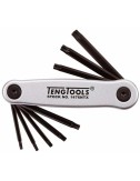 JUEGO LLAVES TORX PLEGABLE 1476NTX 8 PZAS