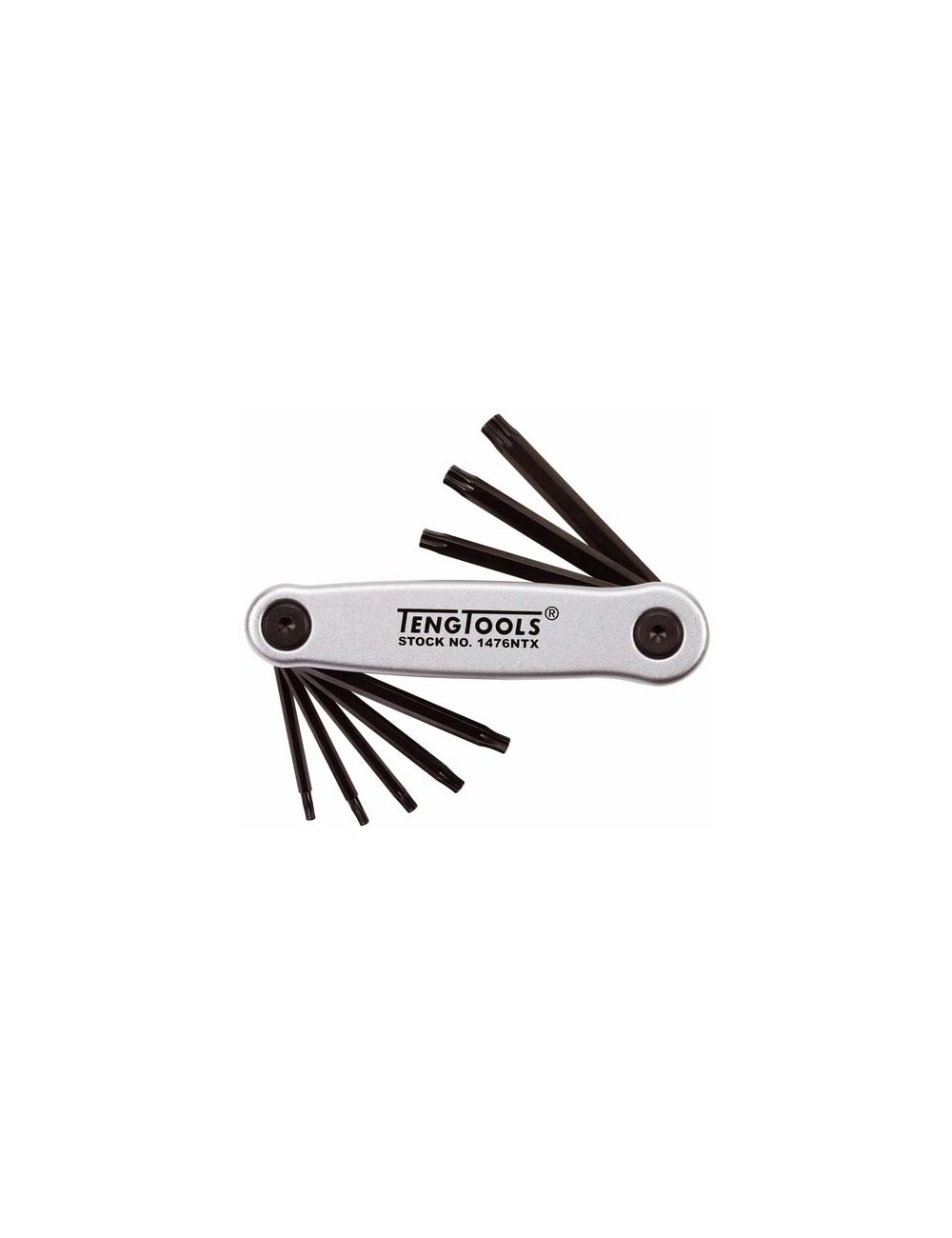 JUEGO LLAVES TORX PLEGABLE 1476NTX 8 PZAS