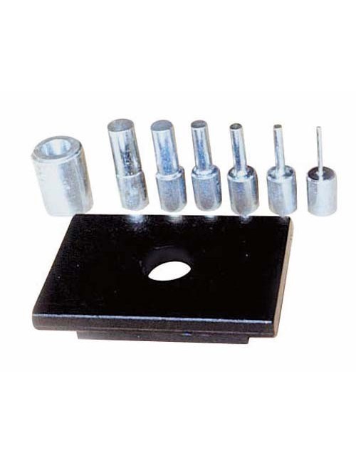 JUEGO MANDRILES 6P+PLACA PERF.PRENSA 15 T. WPP 15 T - WPP 15