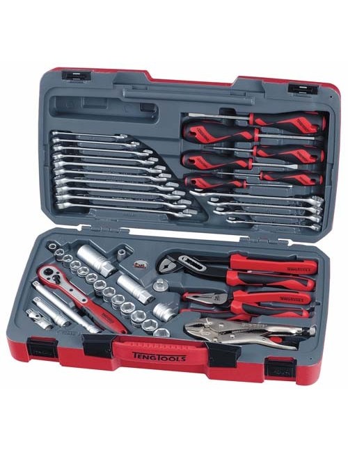 JUEGOS DE LLAVES DE VASO DE 3/8" 48 PZAS T3848