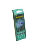 Broca widia standad, juego de 4 piezas, ø5,00 - 6,00 - 8,00 - 10,00 mm