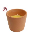 Vela citronela terracota ø5,5x5cm euro/uni