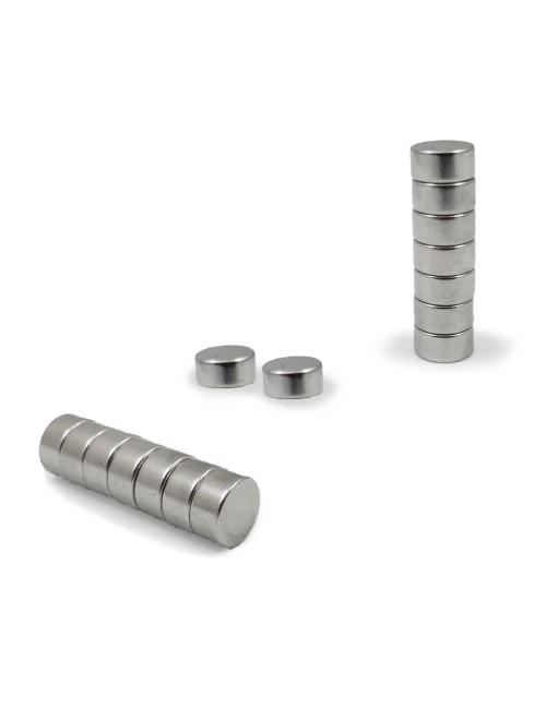 Imán de neodimio ø8 x 4 mm