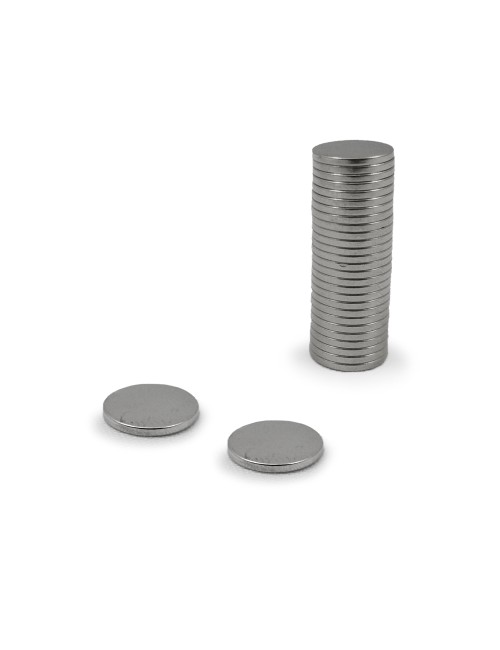 Imán de neodimio ø10 x 1 mm