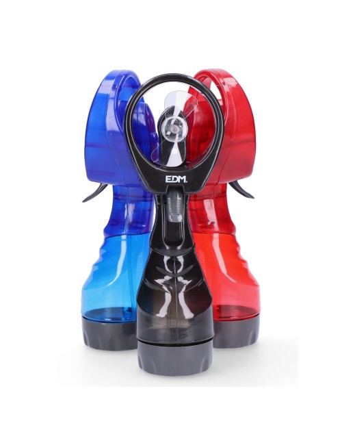 Ventilador pulverizador de agua 2 x aa (no incluidas), colores surtidos