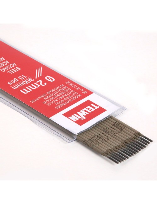 Kit electrodos rutilo 2 mm. 15 Piezas 2 mm