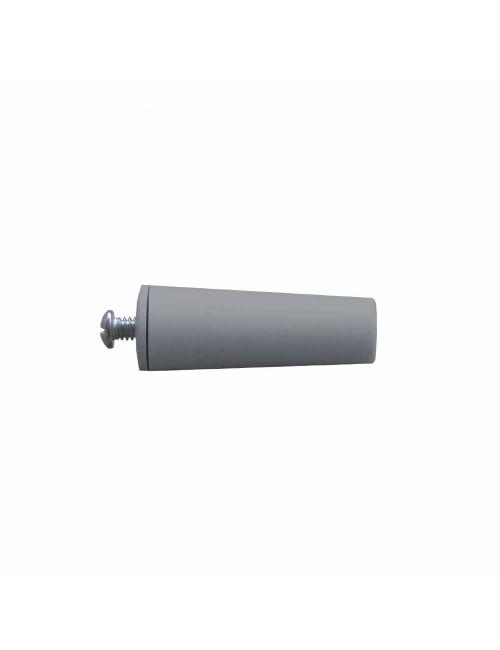 Tope para persiana gris largo 60 mm