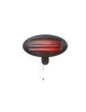 Estufa de cuarzo de exterior 2000 w soporte a pared