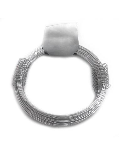 Alambre zincado n° 2, 160 gr, calibre 0,70 mm x 40 m