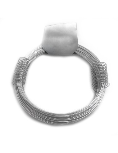 Alambre zincado n° 5, 160 gr, calibre 1,00 mm x 27 m