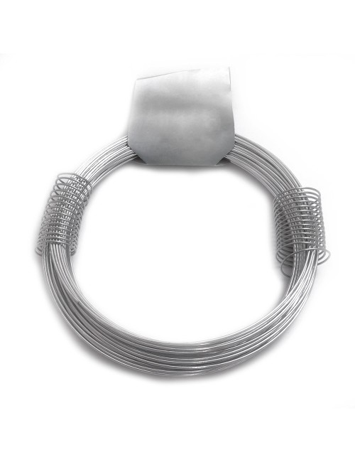Alambre zincado n° 6, 180 gr, calibre 1,10 mm x 25 m