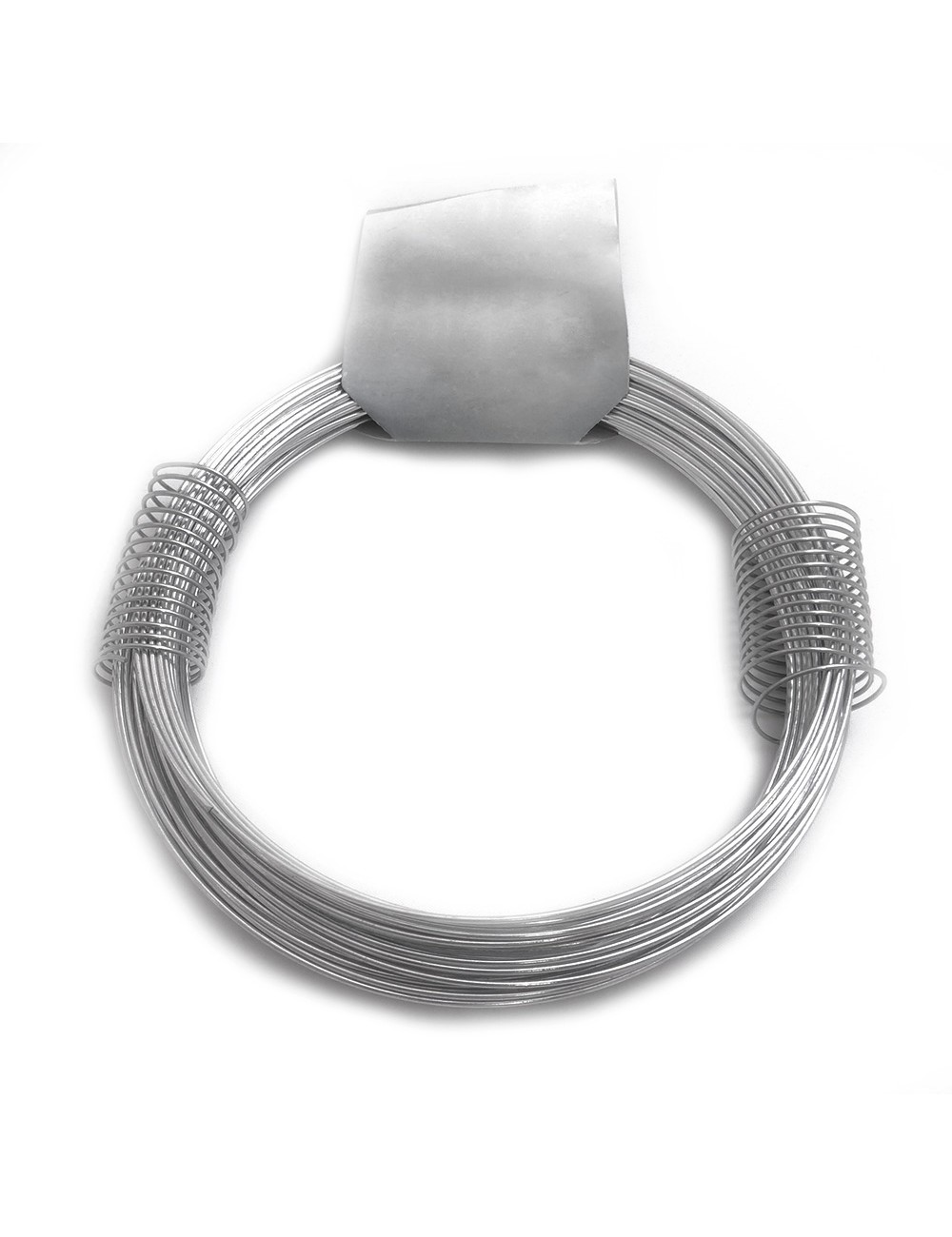 Alambre zincado n° 8, 200 gr, calibre 1,30 mm x 20 m