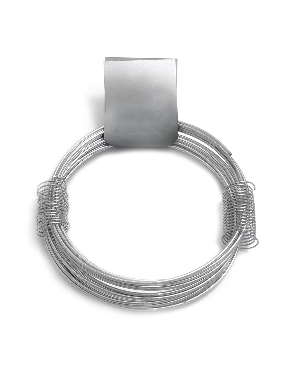 Alambre zincado n° 10, 205 gr, calibre 1,50 mm x 15 m