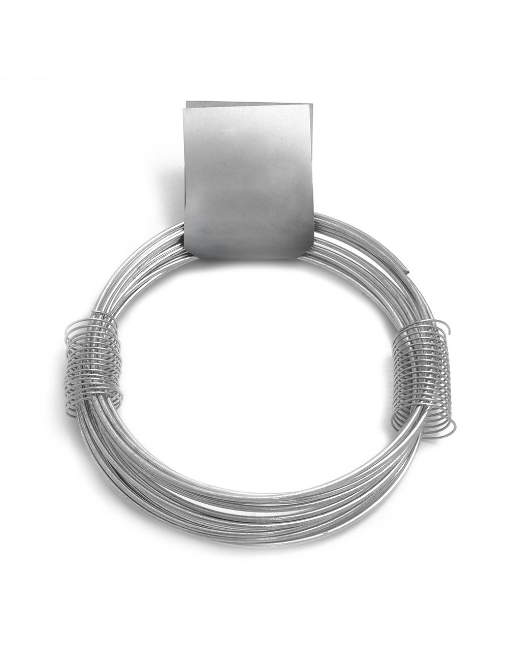 Alambre zincado n° 14, 210 gr, calibre 2,20 mm x 7 m