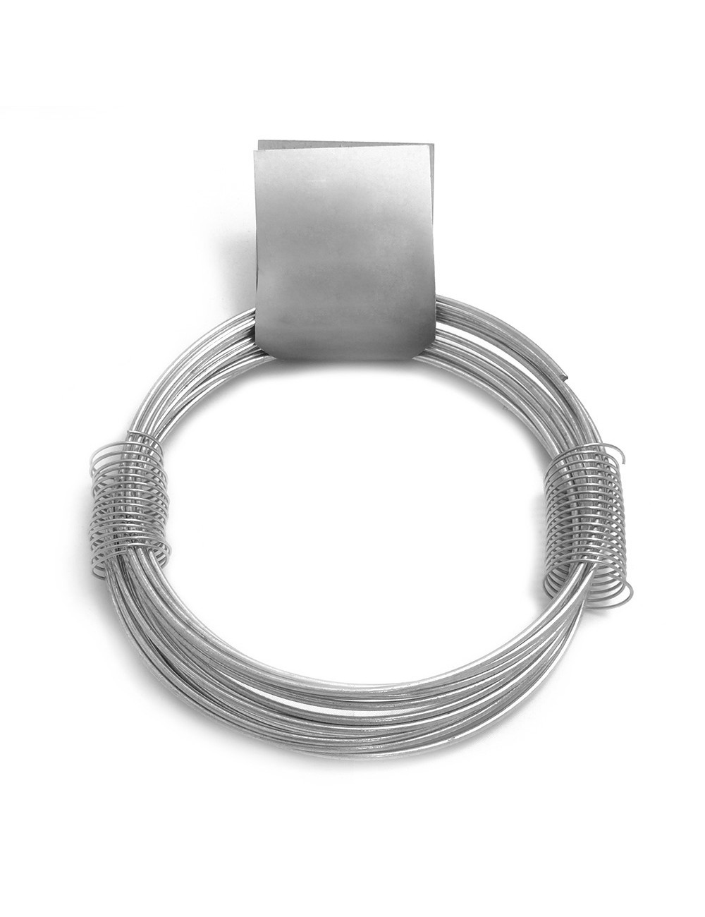 Alambre zincado n° 15, 210 gr, calibre 2,50 mm x 6 m