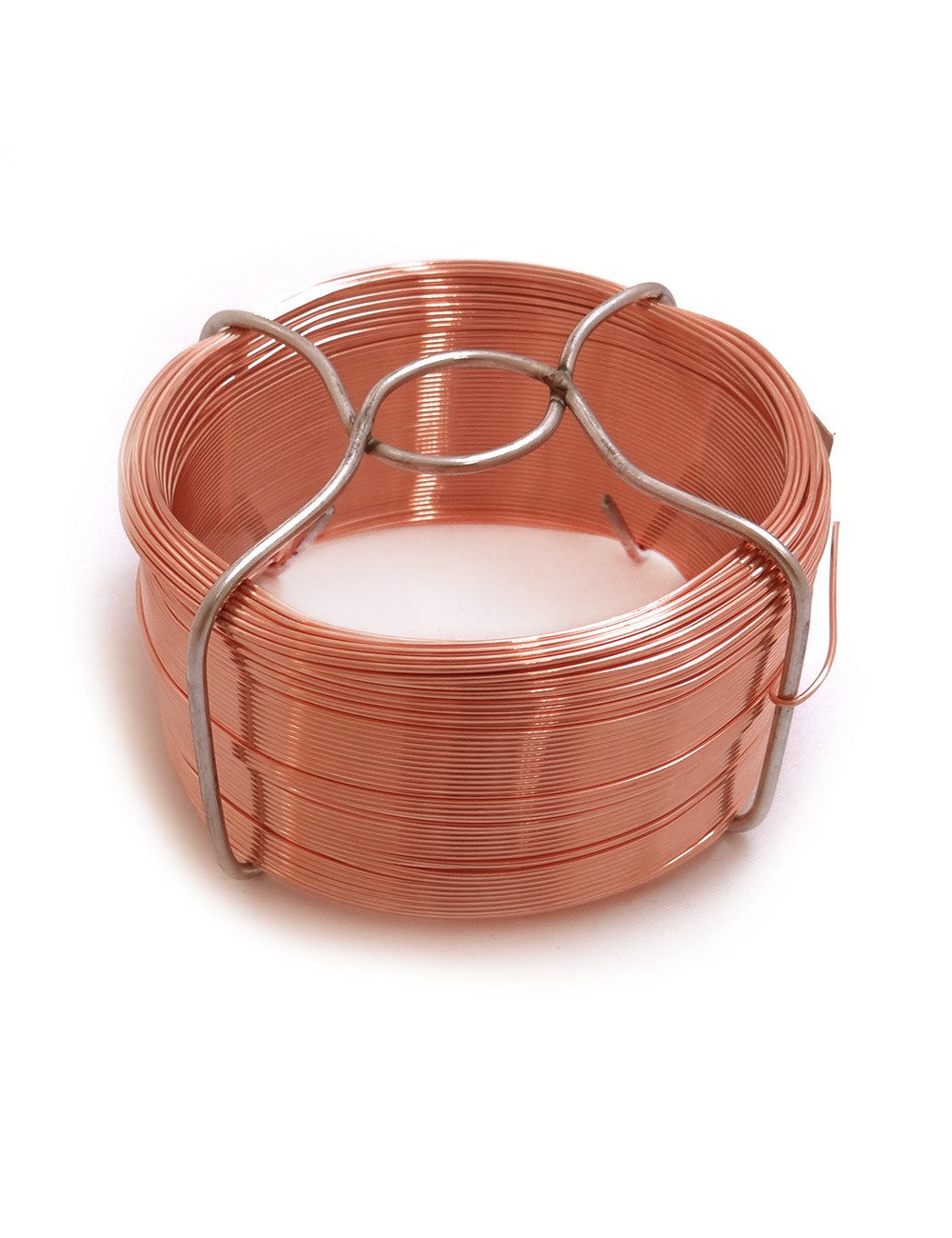 Alambre cobre n° 3, 200 gr, calibre 0,80 mm x 50 m