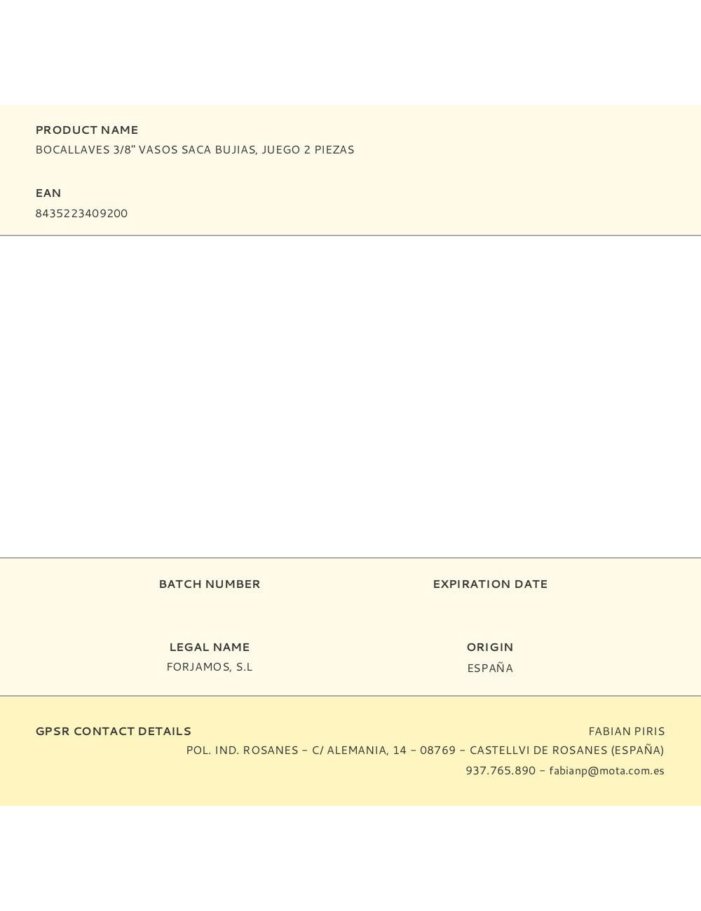 Bocallaves 3/8" vasos saca bujias, juego 2 piezas