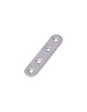 Placa acero inox 80x19x2mm