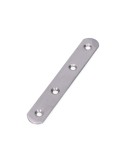 Placa acero inox 125x19x2mm