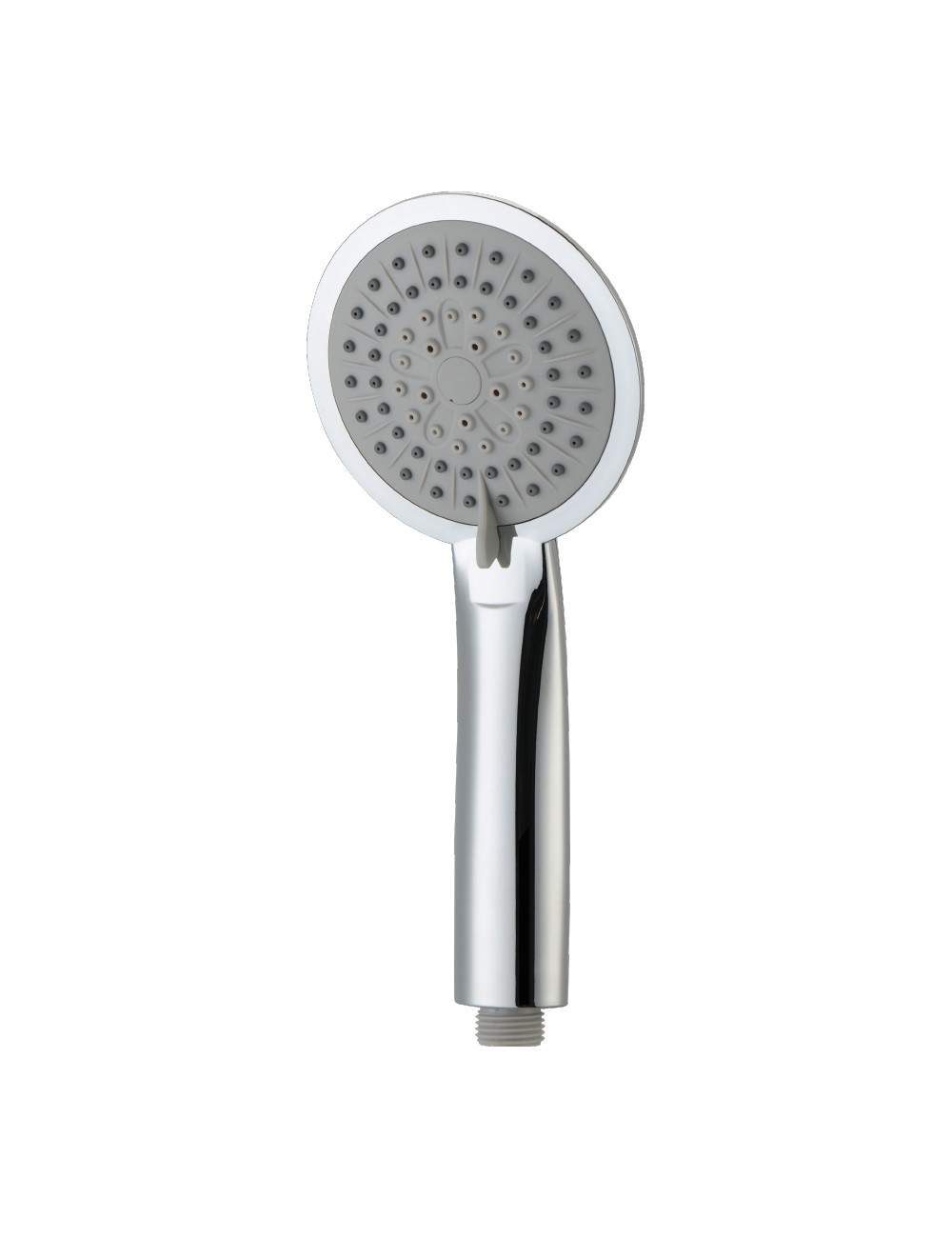 Mango de ducha anticalcareo moderno 3 funciones color cromo ø10,8 x 3,6 x 24 cm