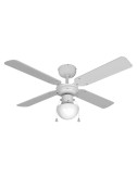 Ventilador de techo modelo caribe. color blanco. potencia: 50 w aspas: ø102 cm