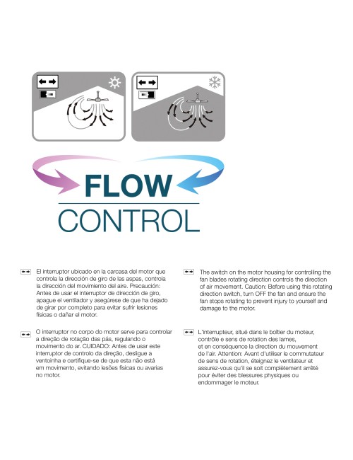 Ventilador de techo modelo caribe. color blanco. potencia: 50 w aspas: ø102 cm