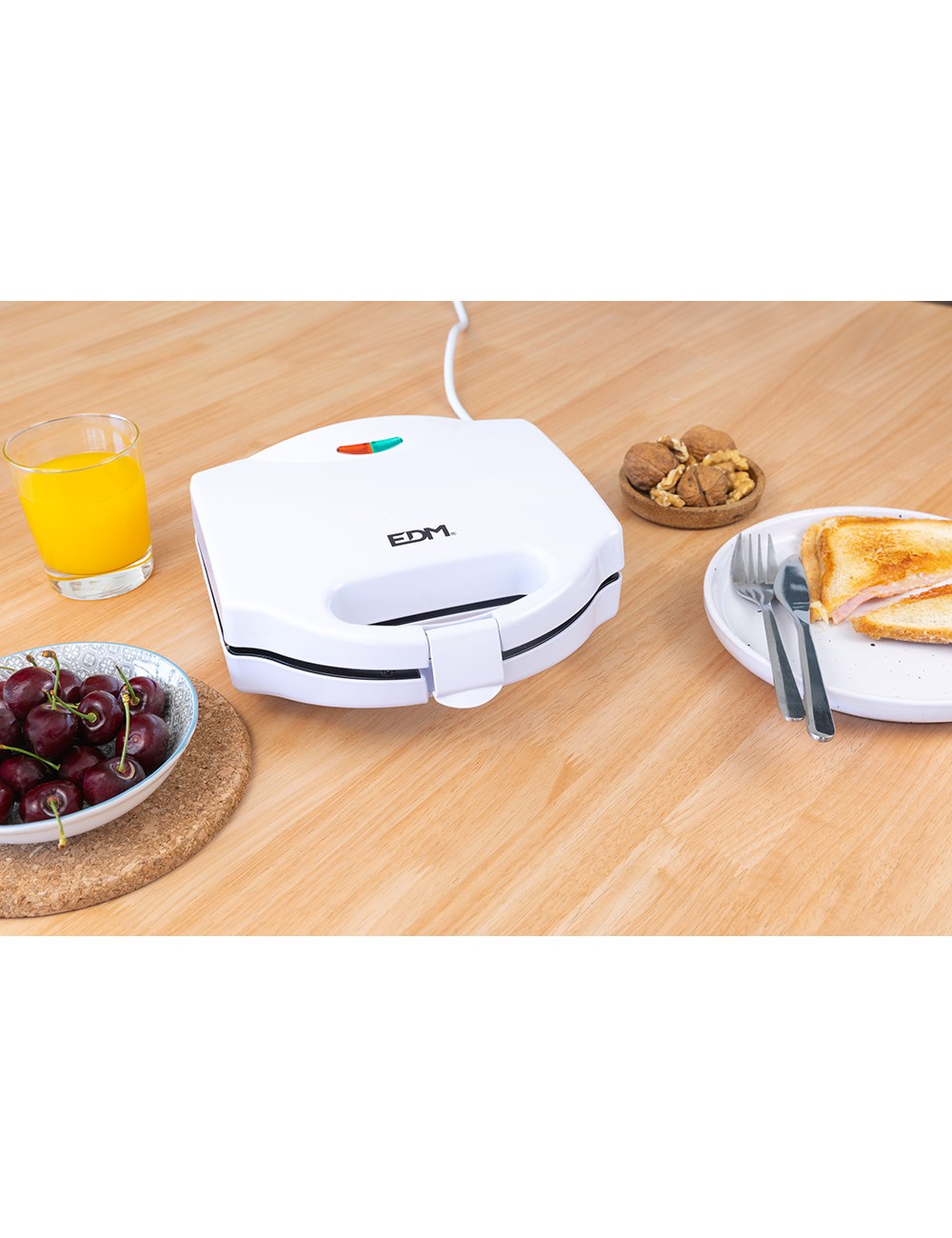 Sandwichera doble 750 w