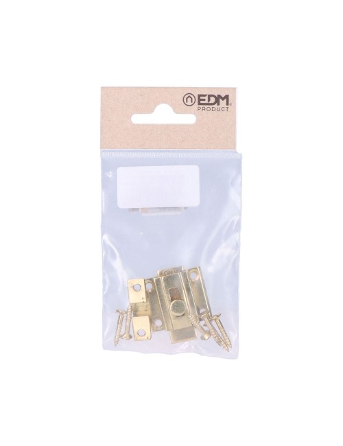 Pasador de latón pulido 35mm dorado