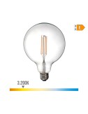 Bombilla de globo con filamento de led e27 6 w 800 lm 3200 k luz calida ø12,5 x 18,2 cm
