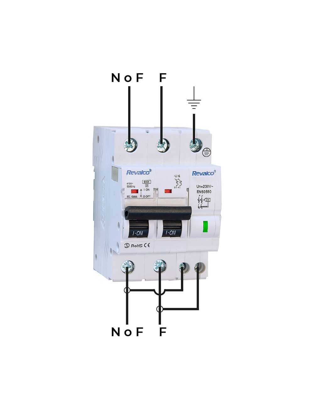 Iga 2p 32a c 10ka - proteccion contra sobretensiones permanente segun normativa en-50550