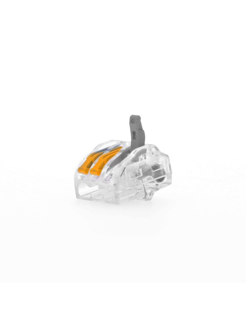 Conector empalme 2 tomas de 0,75a 2,5mm