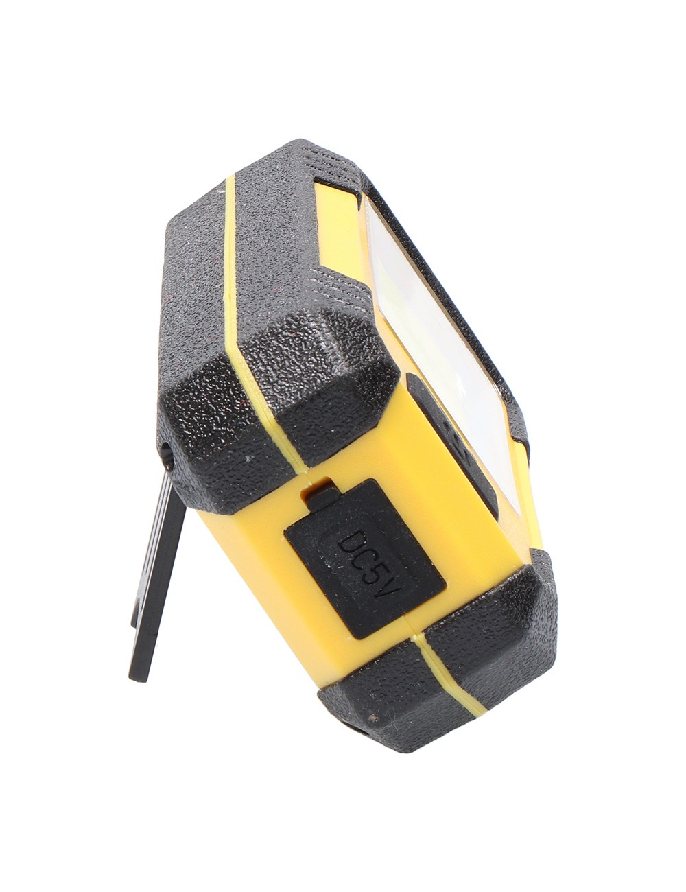 Linterna led 8w cob 450lm /130lm / flash 6.500k recargable con usb. funcion power bank. incluye cable de carga.