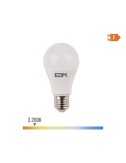 Bombilla standard led con sensor de presencia y crepuscular e27 12 w 1154 lm 3200 k luz calida ø6 x 11 cm