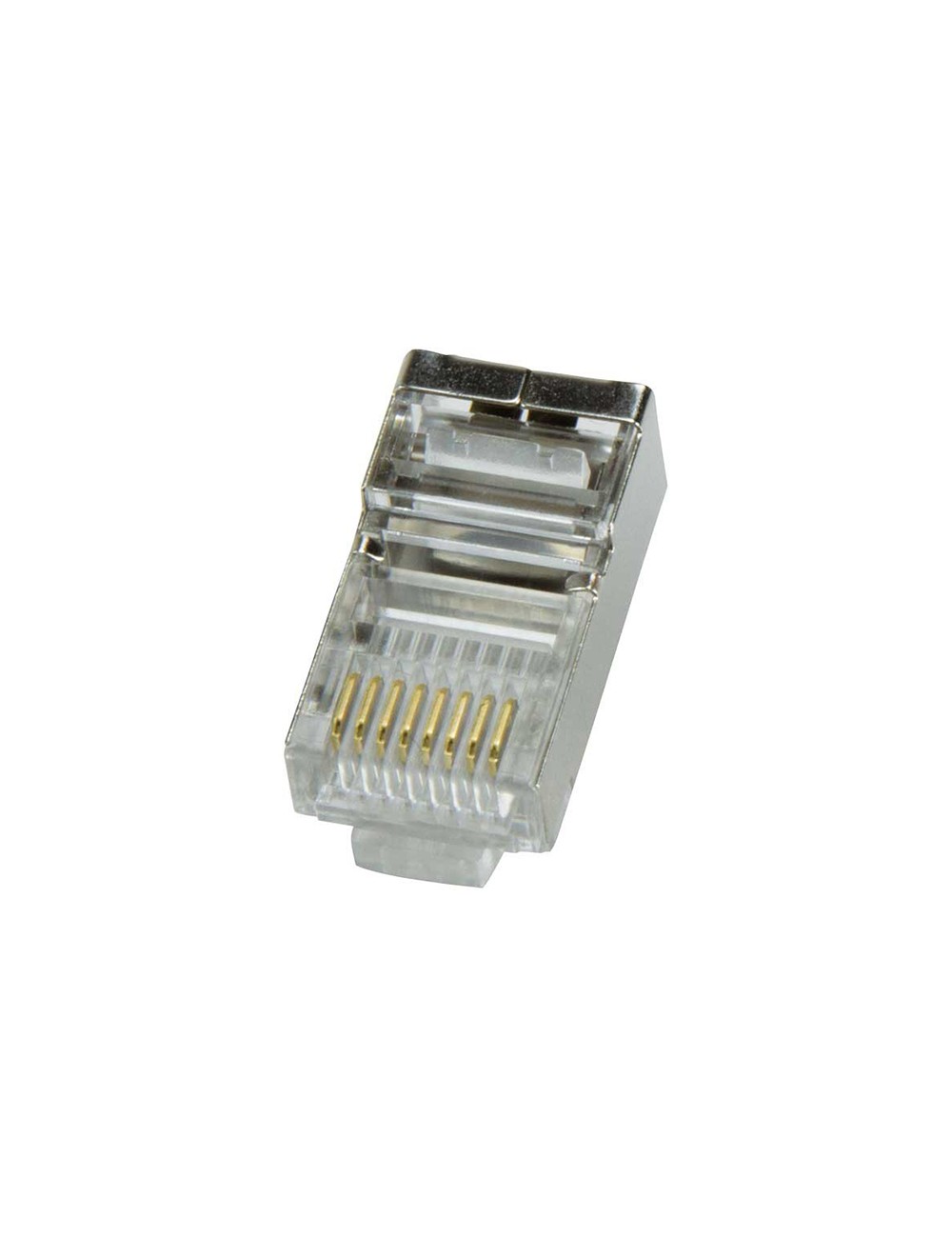 Conector rj45 macho ftp cat5e blindado (bolsa 100unid.)