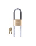 Candado de latón arco regulable 60mm apertura 67-167mm