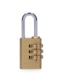 Candado de latón con combinación 21 mm
