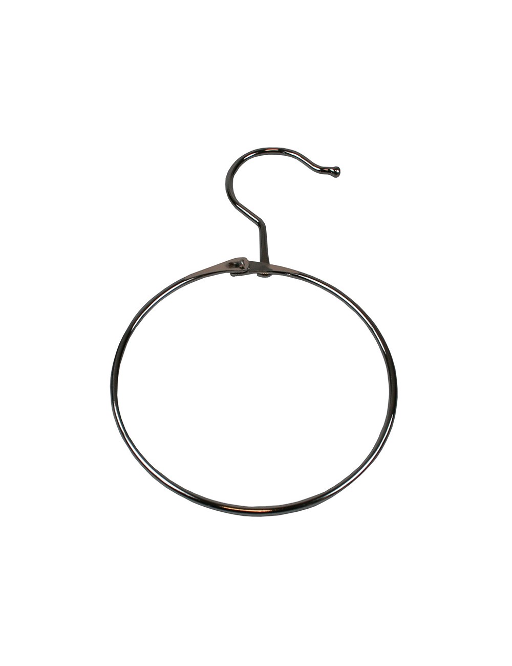 Gancho metalico con anilla ø125 mm