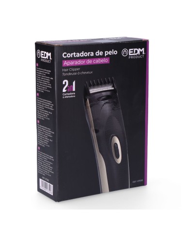 Maquina corta cabellos recargable 10 w