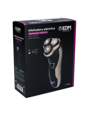 Afeitadora electrica recargable 3 w