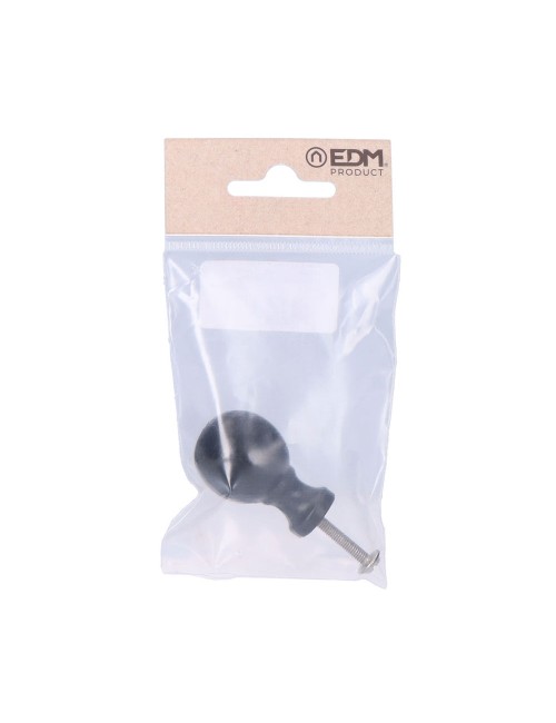 Pomo bola 25 mm hierro negro