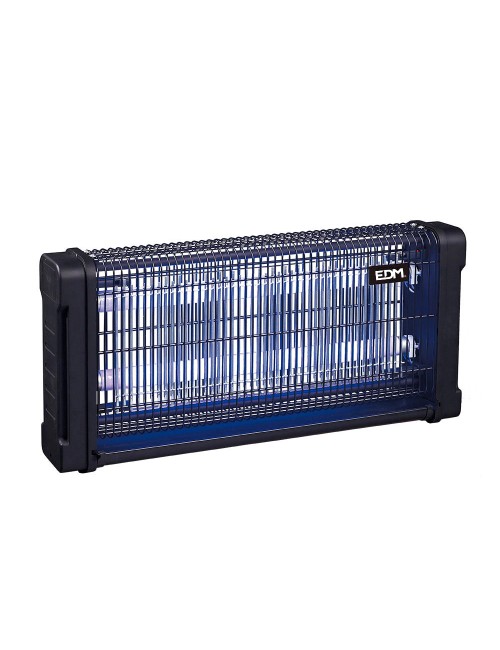 Mata insectos profesional eléctrico 2x15w 100m 54,2x10x26,5cm 340° color negro edm