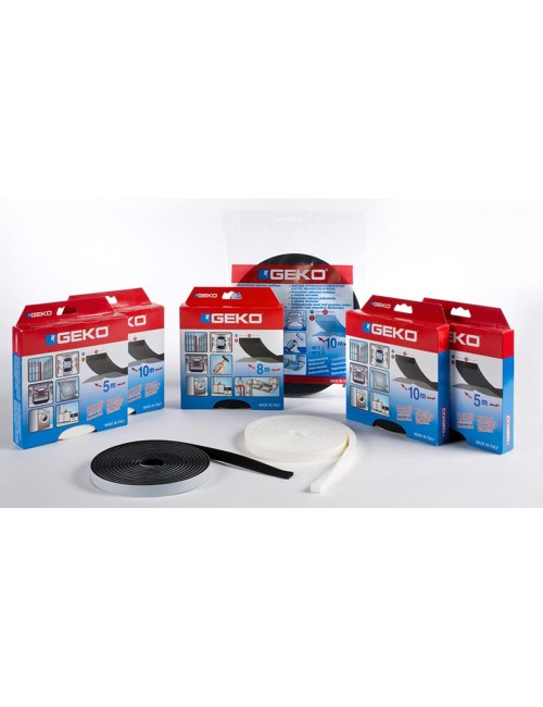 Junta autoadhesiva aislante e impermeable negra 15 mm x 5 x 10 m (2 x 5 m)