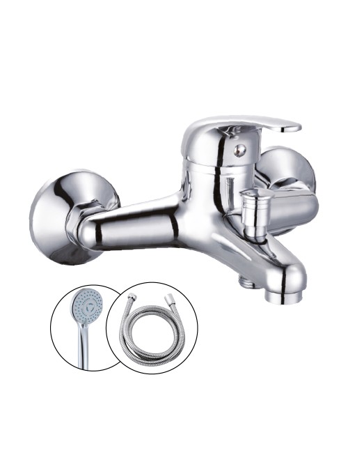 Grifo monomando de bañera empotrado serie saona