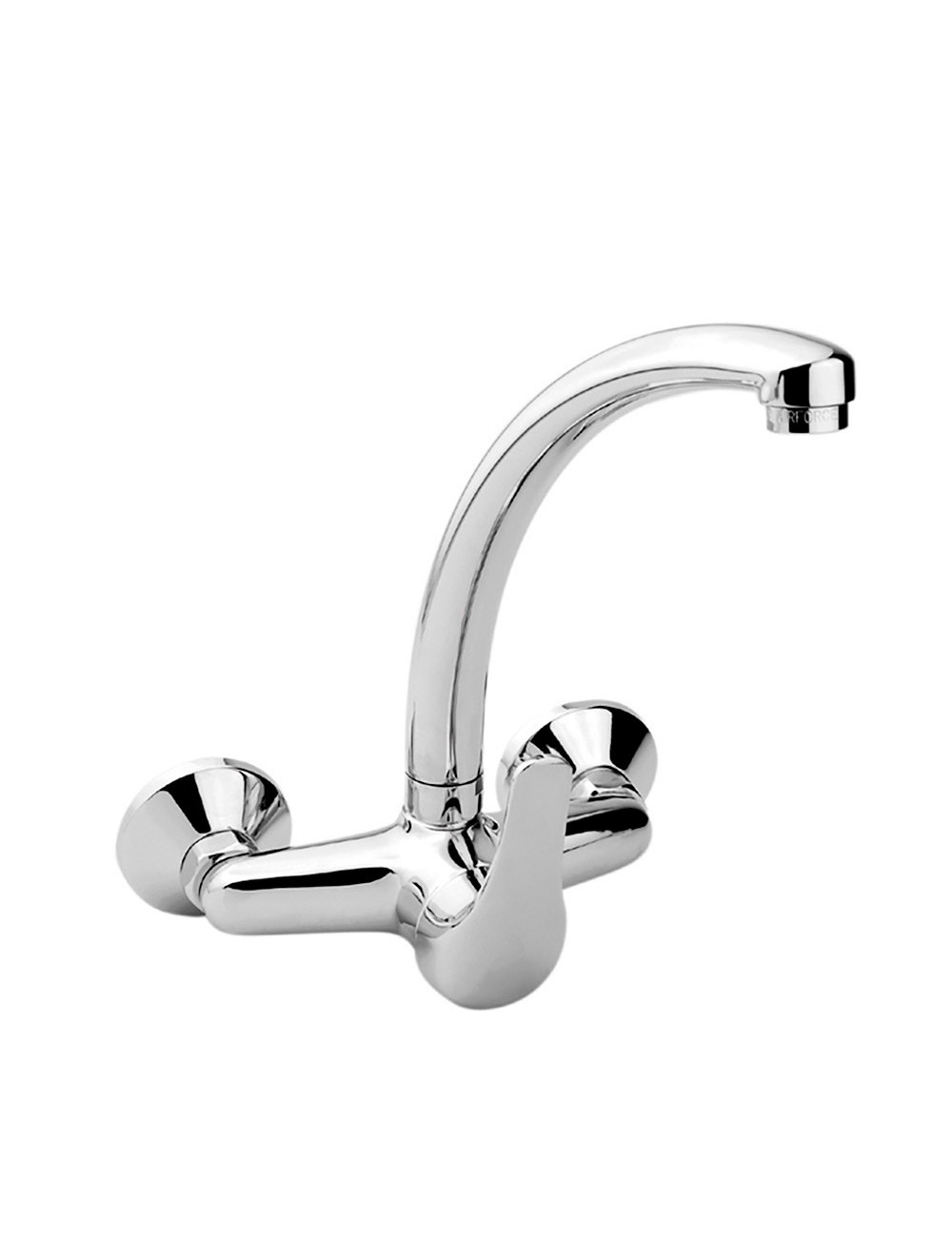 Grifo monomando de cocina caño alto empotrado serie saona